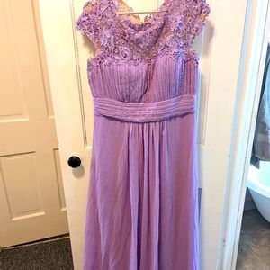 Lavender formal dress